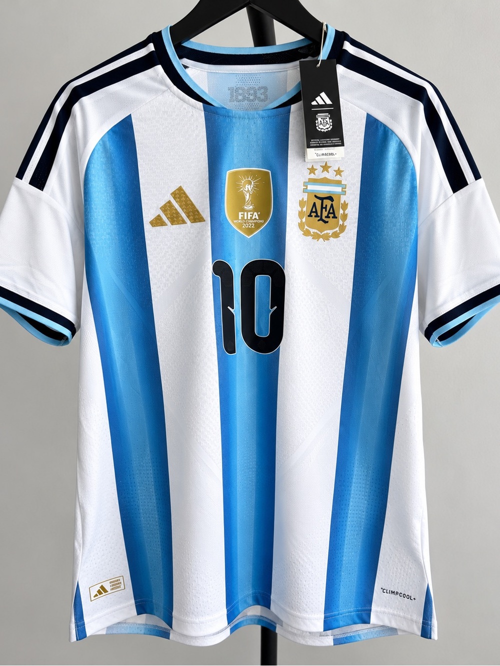 adidas Argentina Messi #10 Authentic Player Version Jersey Men XL